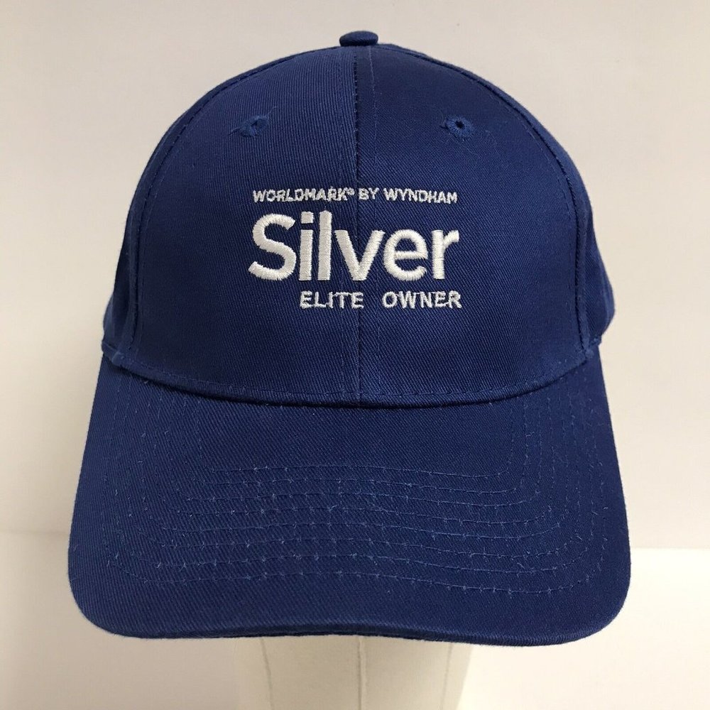 Worldmark by Wyndham Silver Elite Owner Blue Adjustable Hat